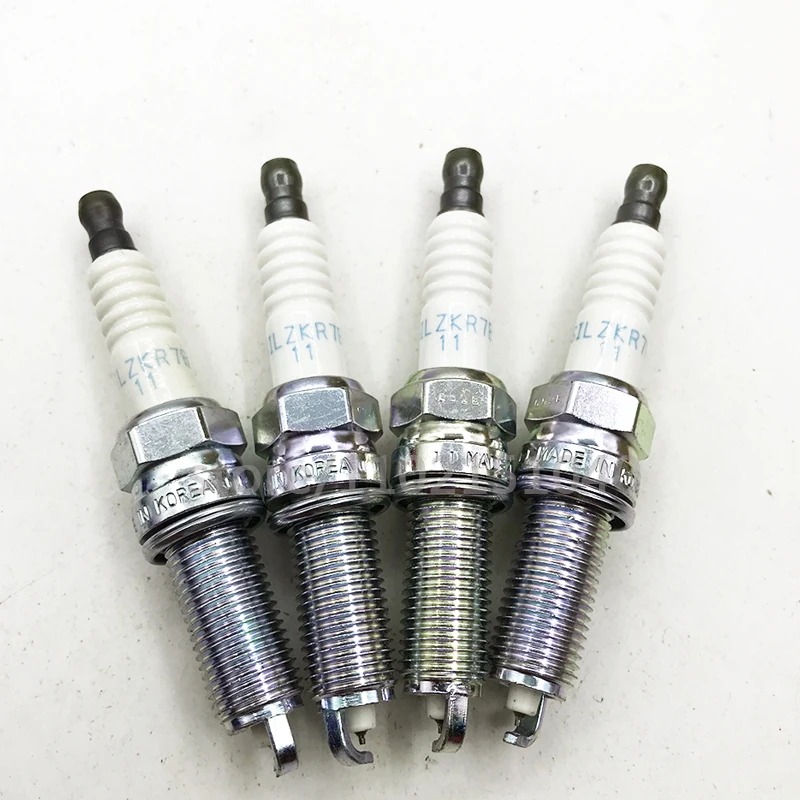 4pcs/lots 18846-11070 SILZKR7B11 Iridium Spark Plug For HYUNDAI SONATA 8 ELANTRA GENESIS SANTA FE TUCSON ACURA 1884611070