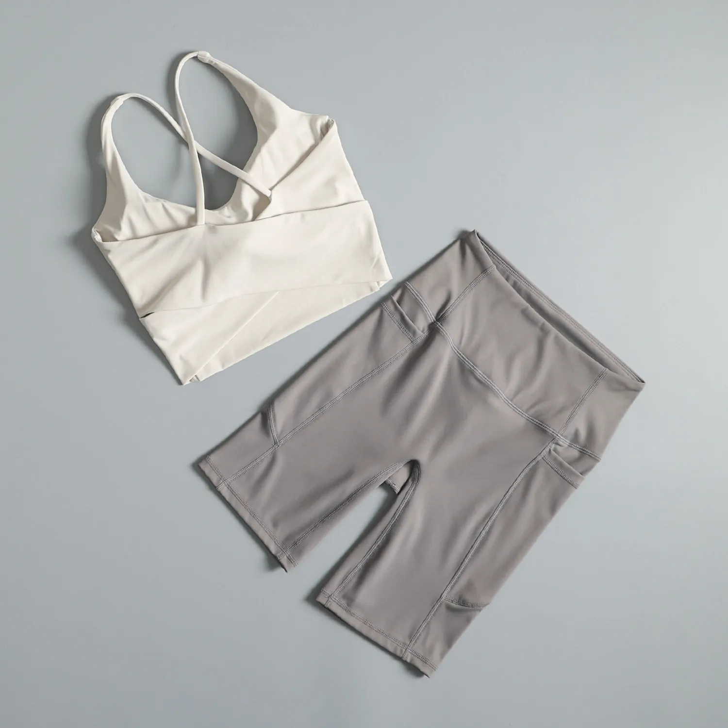 

Beautiful back yoga clothing suit for women summer slimming Pilates training fitness quick-drying clothing outdoor morning