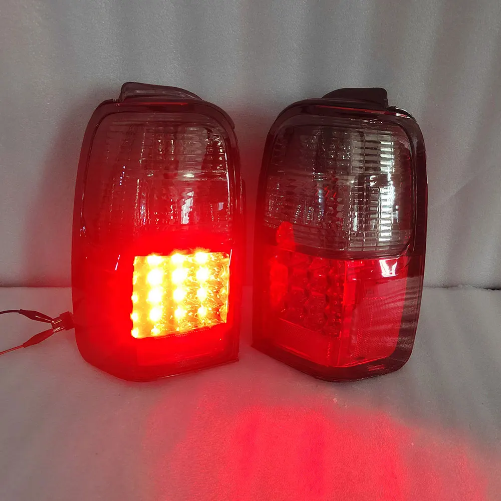 A Pair Car Taillight LED Rear Brake Lights for Toyota SURF KZN185 RZN185 2PCS 1996 1997 1998 1999 Modified