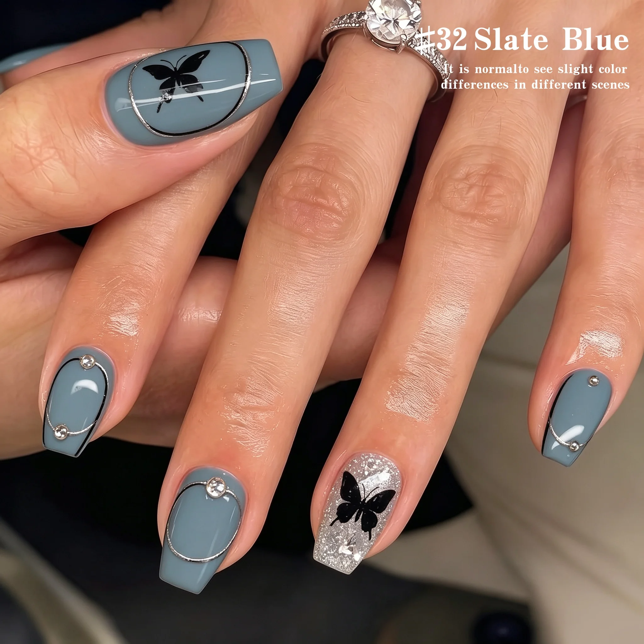 Problemlose 3-teilige Kombinat – Nail Art Navy Bewertung und Preis