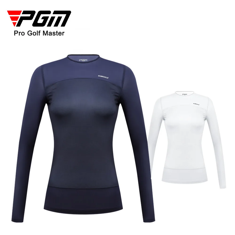 

PGM Golf Ice Silk Bottom Coat Shading Sunscreen Long-sleeved T-shirt Ice Silk Bottom Shirt Summer Ultra-thin Cool Money YF305