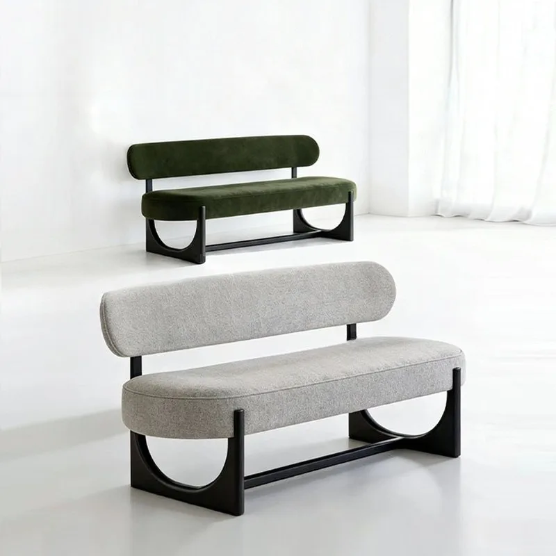 Solid wood single sofa chair, medieval designer small apartment living room balcony lazy sofa, retro Internet celebrity leisure