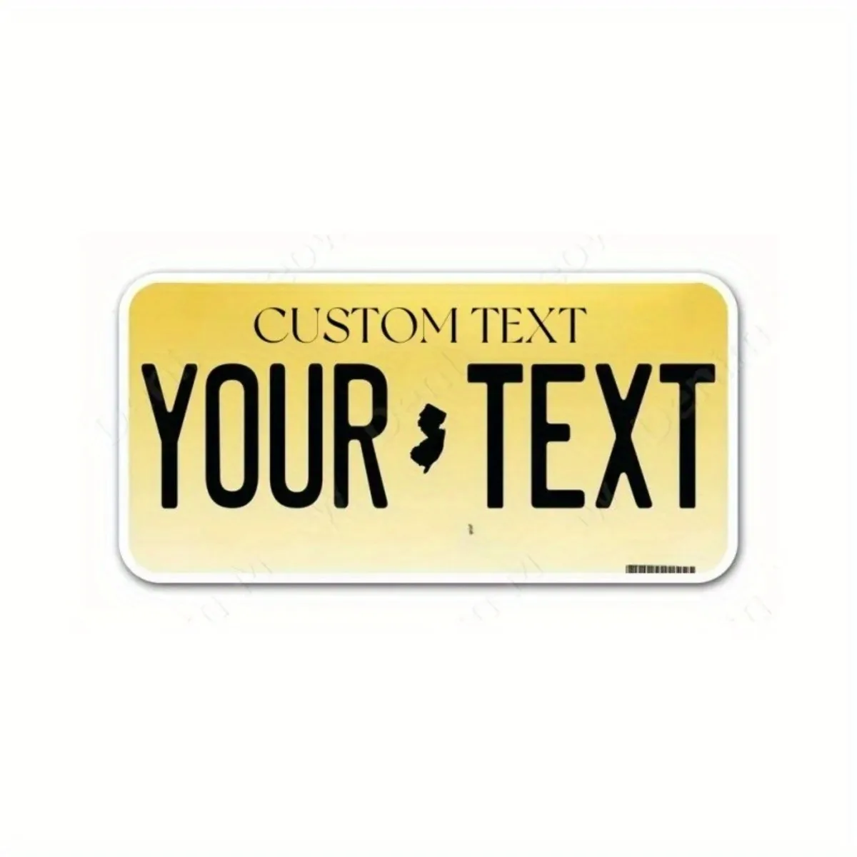 12x6" Custom USA City Car Tags | Personalized Text/Name United States License Plate Replica view 5