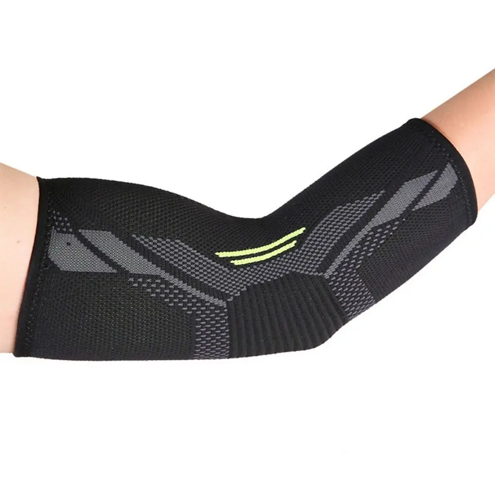 Elastic Breathable Elbow Protection Basketball Volleyball Highly Compression Elbow Pads Elbow Brace Arm Sleeve Elbow Support