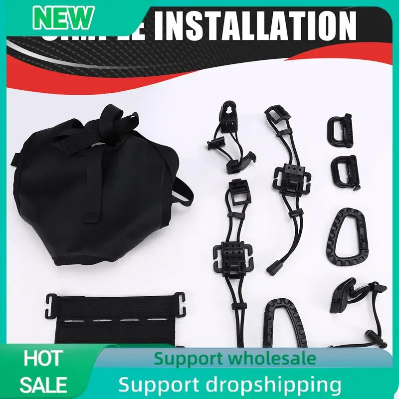 

A04E-Motorcycle Tank Bag Mounting Base, Motorcycle Universal Saddle Bag/Tail Bag/Mounting Base,Side Waterproof Bumper Bag