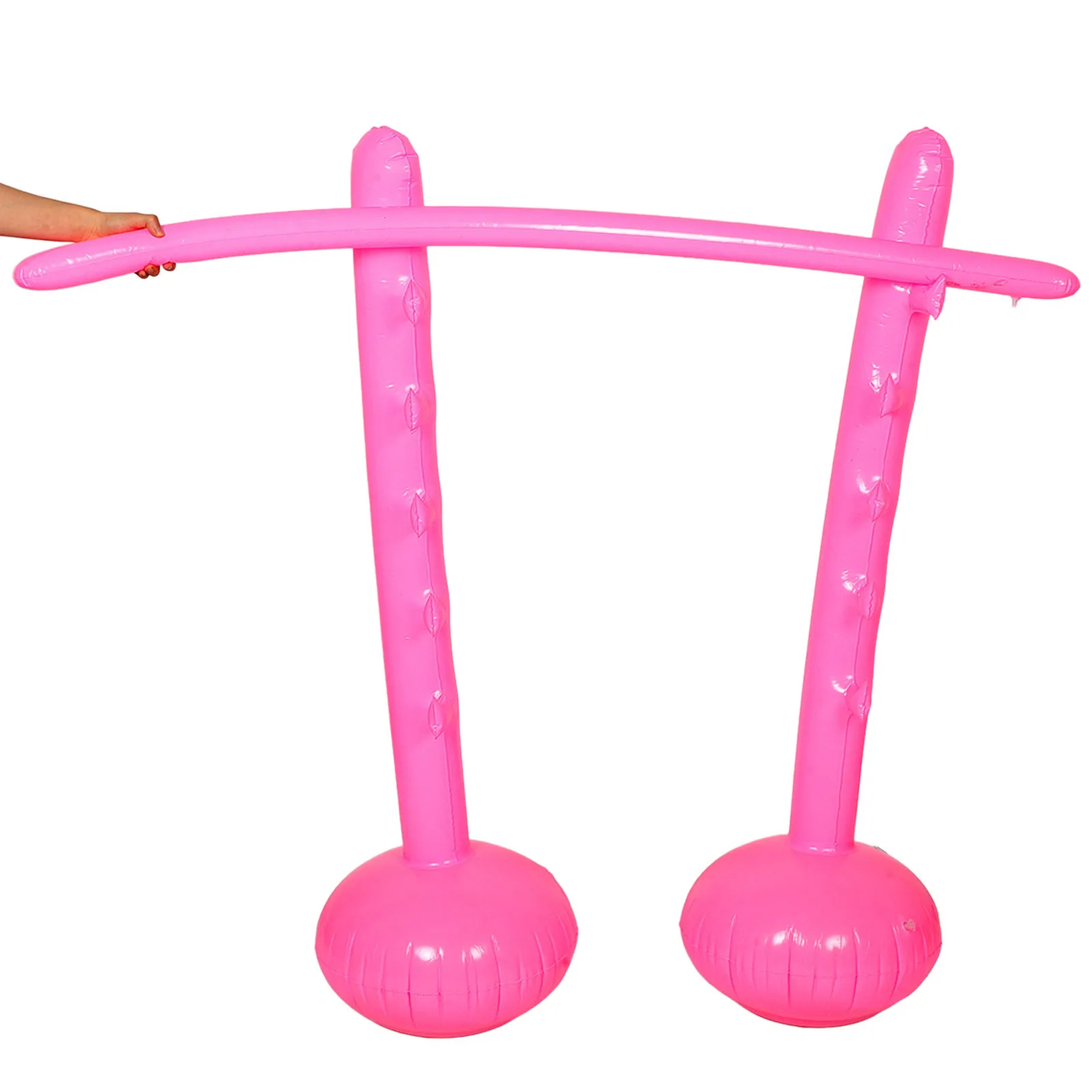 Inflatable Game Adjustable Jump Bar For Outdoor Beach Pool Party Summer Carnival Family Gathering Adults