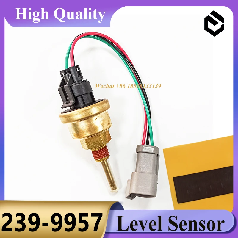 

239-9957 Coolant Temperature Sensor Liquid Coolant Level Sensor 2399957 for Caterpillar CAT Engine C15 C18 C13B Excavator Parts
