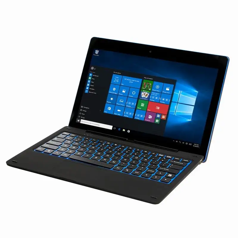 11.6''Tablet PC 2IN1 With T10 Docking Keyboard 2GB DDR+64GB Windows 10 WIFI G12 Touching Screen1366*768 IPS Dual Camera