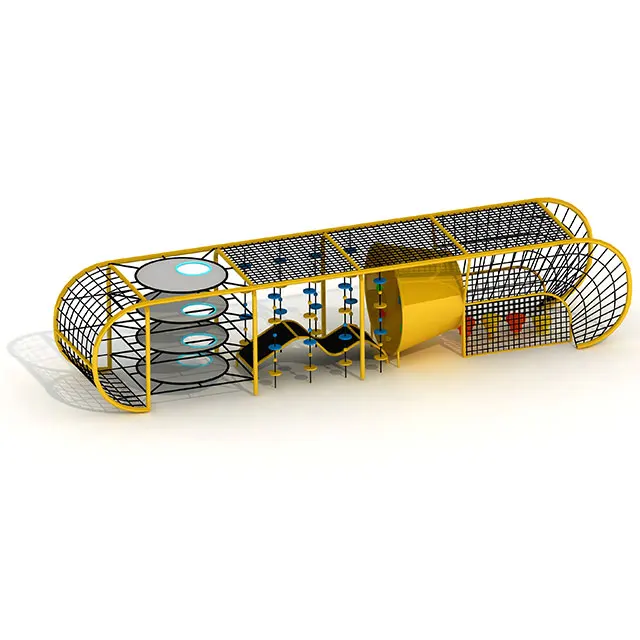 Pyramid Climbing Rope, Outdoor Amusement Park, Children's Safety, Commercial Playground Equipment, New Network