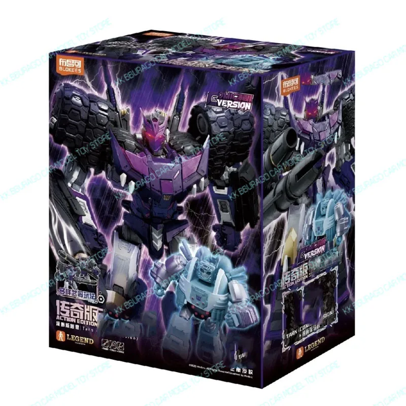 Nuovi Blokees Tarn Legend Versione Versione comica Action Figures Modello di assemblaggio Kit Giocattoli Regalo di compleanno per bambini Robot Car Toys
