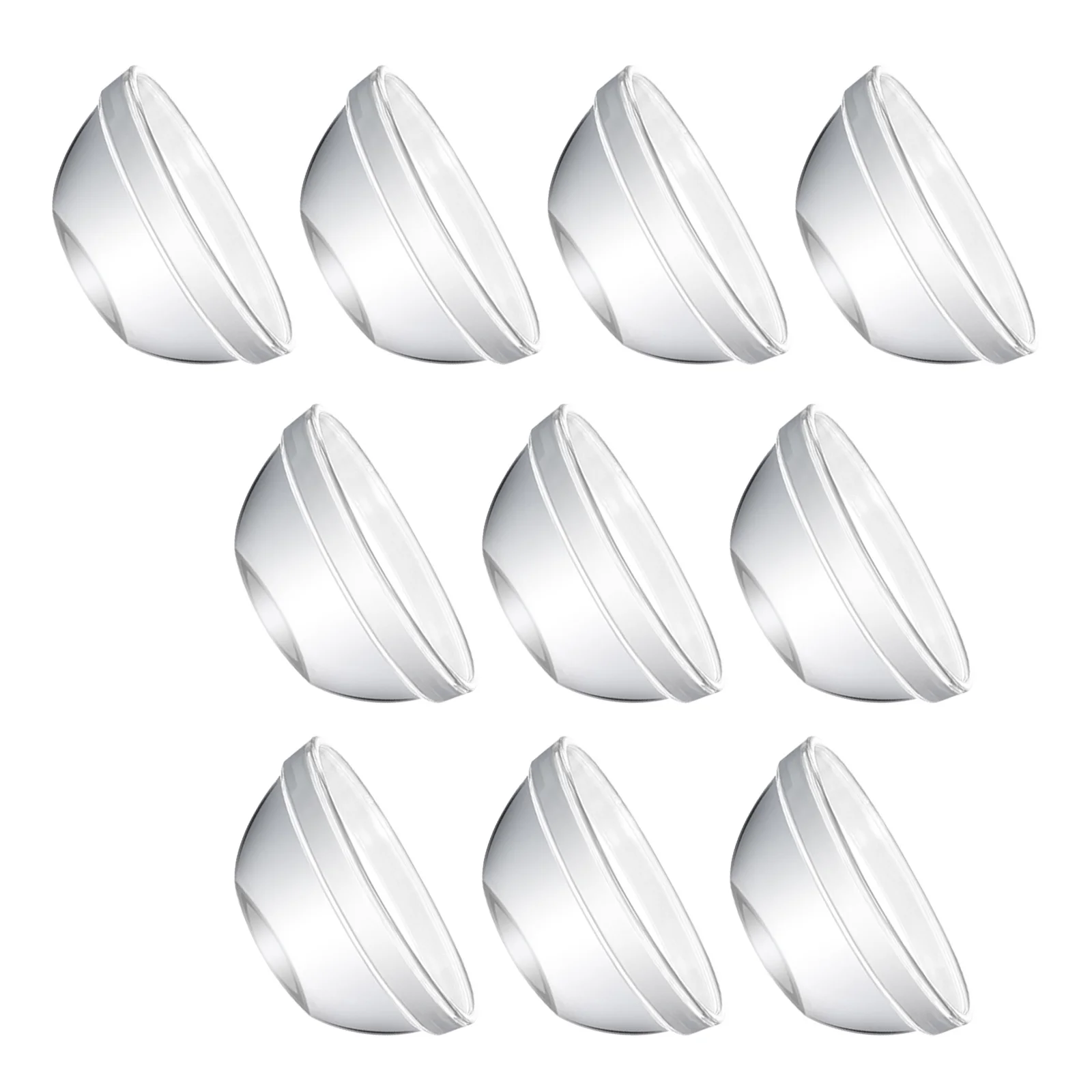 

10Pcs Stackable Glass Prep Bowls Small Clear Glass Bowls for Dessert Salad Pudding Serving Small Dessert Mini Serving Bowl