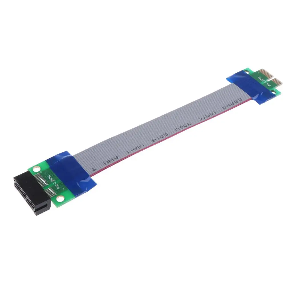 Pcie 1X Extension Cable Durable Riser Card PCI Express Extender Cable Extension for Computer Servers