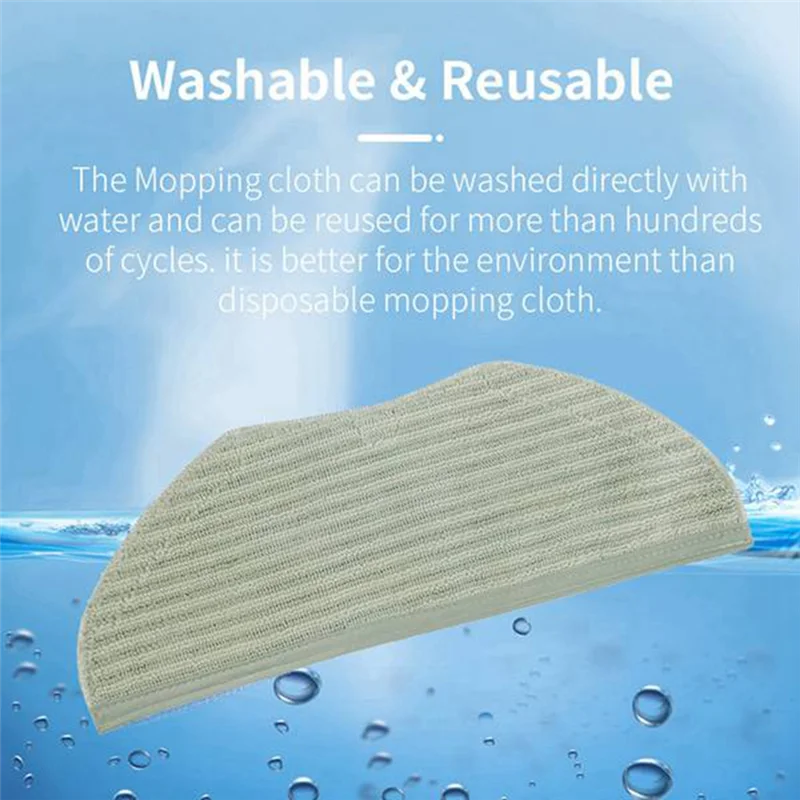 A24P For Xiaomi Robot Vacuum S10T STFCR01SZ Robotic Vacuum Cleaner Main Brush Mop Cloth Side Brush HEPA Filter Parts Accessories