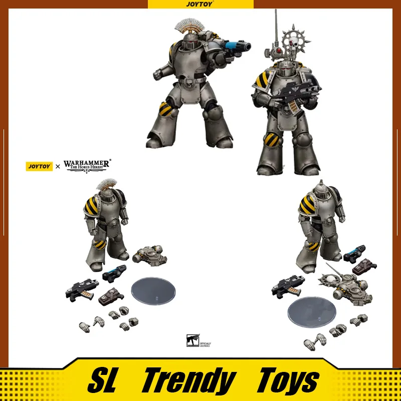 

JOYTOY Dark Source Warhammer Horus Rebellion Steel Warriors MKIII Tactical Squad 1:18 Moving Soldiers
