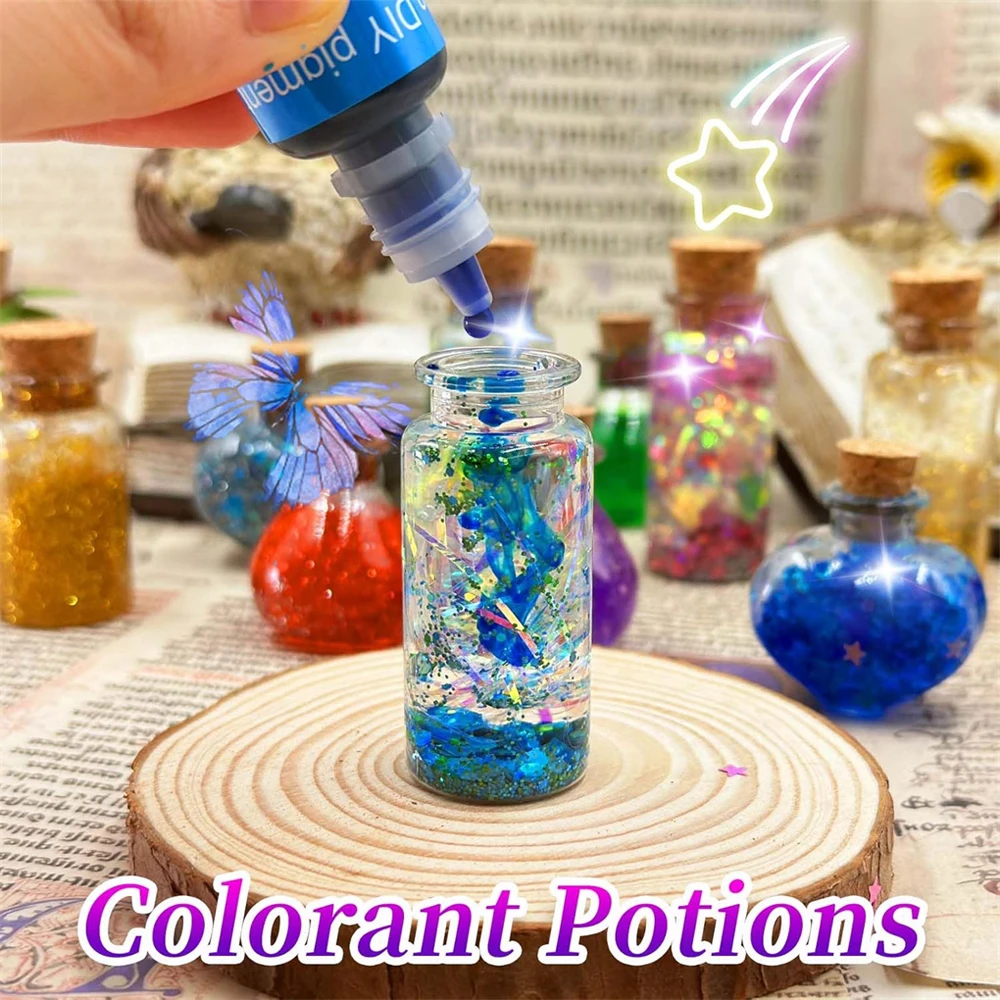 22 butelki Fairy Magic Potions Kit Kids Magical dla dziewczynek DIY Ręcznie robione zabawki Zabawki dla dziewczynki Christma HalloweenKitchen play