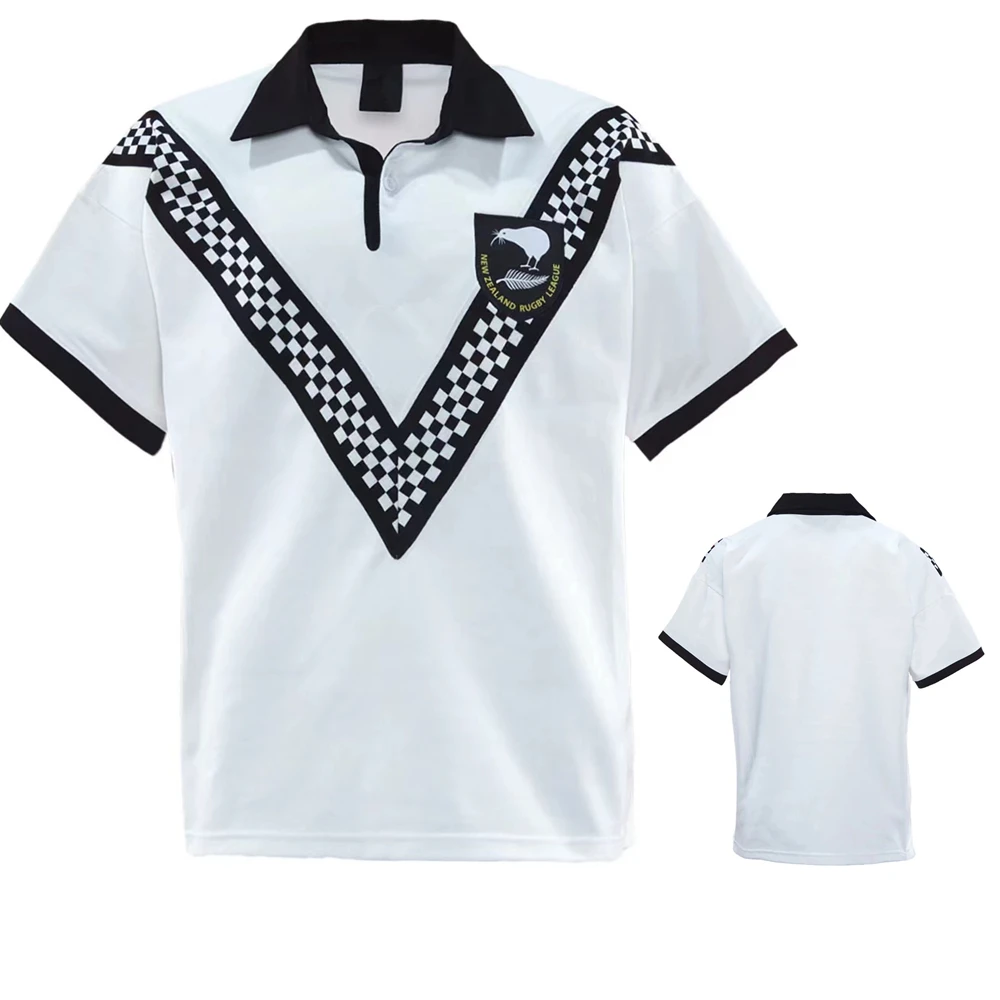 

Retro version kiwis rugby jersey 2025 KIWIS rugby shirt