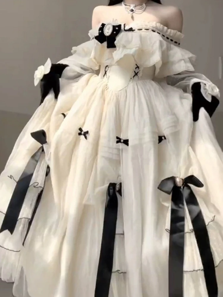 Elegant and Sweet Miss Generative Color Heavy Industry Lolita Dress Women's Wonderful Lolita Escaping Princess Dress