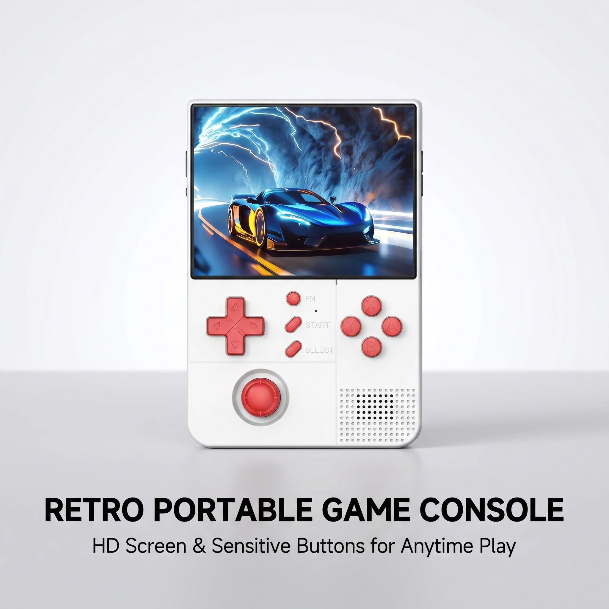 Retro Handheld Console 4 Inch 1024*768 IPS Screen RK3506 Chip 4500mAh Battery Pocket Classic Game Player view 3