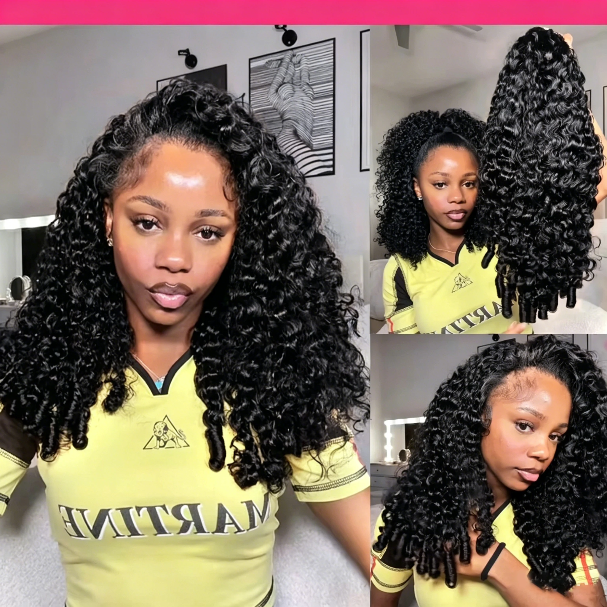 13x4 13x6 Raw Burmese Curly Lace Frontal Wig Human Hair Pre Plucked 200 250 Density Wig Human Hair Spiral Burmese Curly Hair Wig