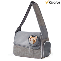 Portable Cat Bag Breathable Pet Bag Outing Bag Shoulder Bag Portable Pet Carrier for Small Dogs and Cats Comfortable Ventilation