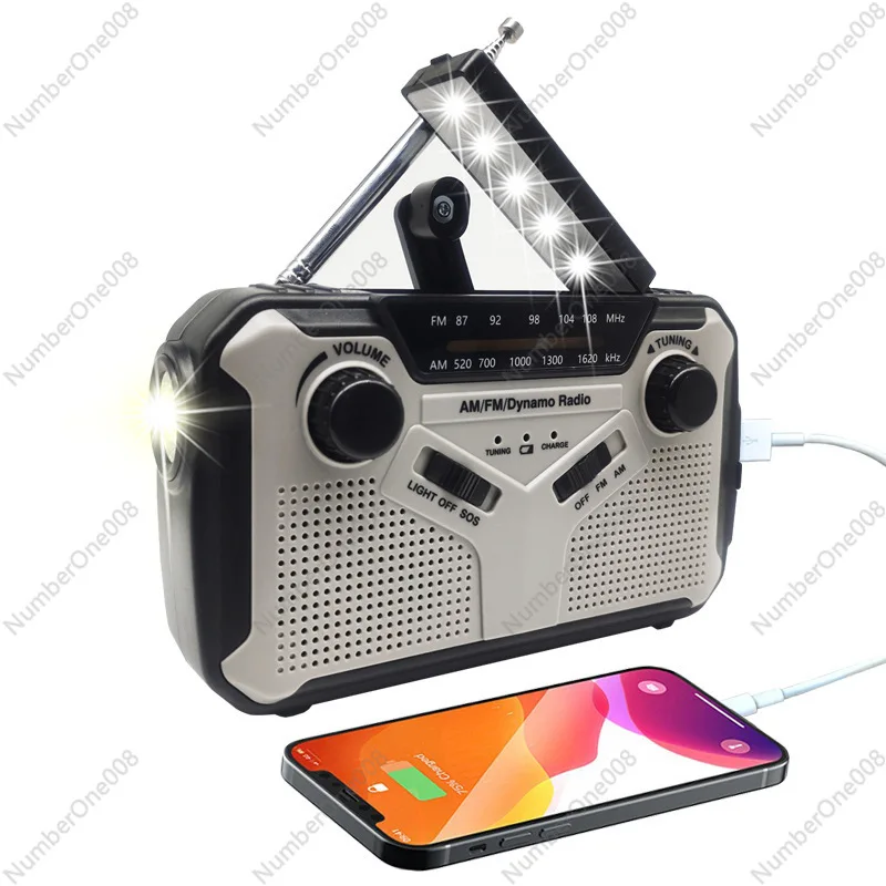 

Emergency Radio, Weather, Hand Crank , Solar Radio, Survival Radio, Disaster Preparedness Radio