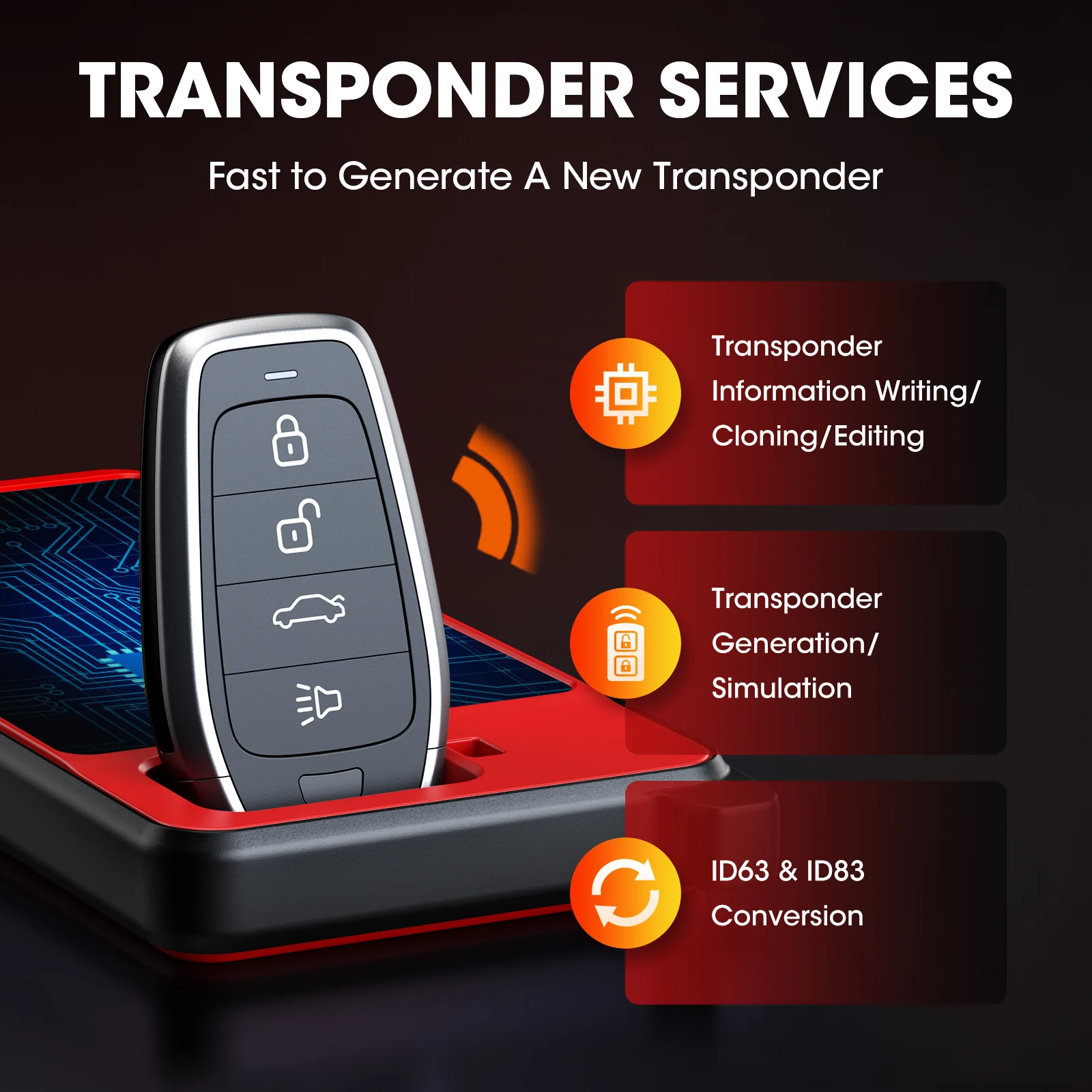 Autel maxiim km100e chave fob programação imobilizador ferramenta 2 pçs autel ikey para 60s geração chave obd immo chave aprendizagem em 99% carro