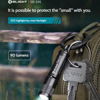 Olight I3e Mini Flashlight 6cm Aluminum Alloy Set With Portable Keychain Waterproof Lightweight Flashlight