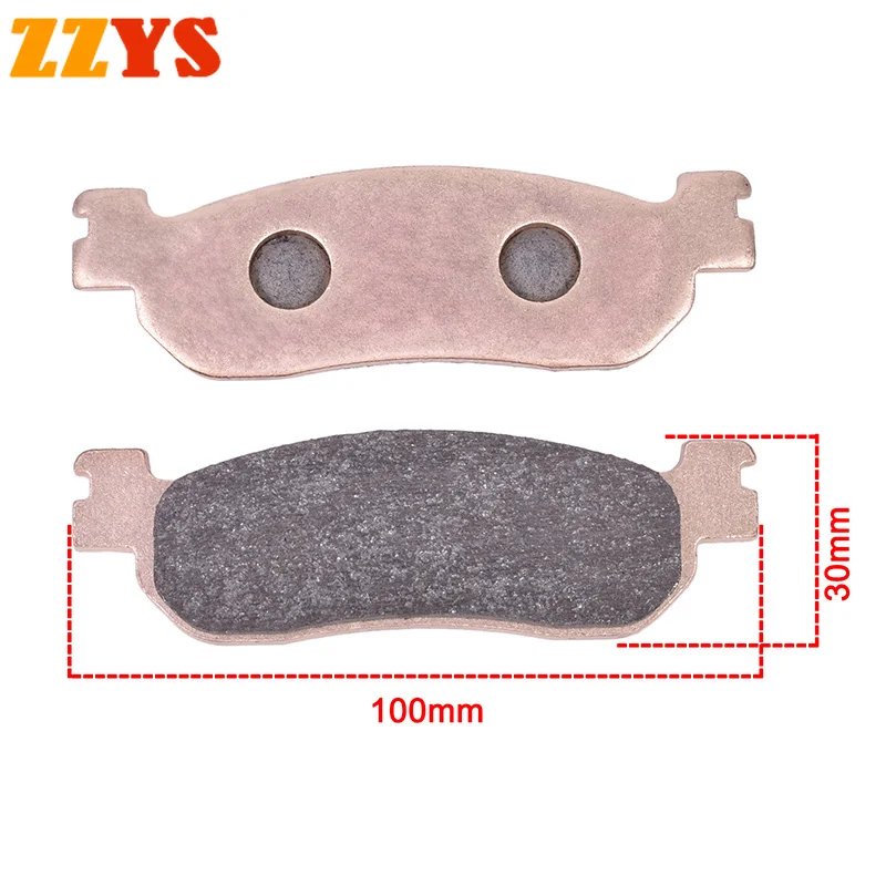 Front Brake Pads Disc Tablets For YAMAHA AT115 Neo Brasil 05-07 AT 115 Neo CVT 2008 TW125 5EK/5RS 99-04 TW200 TW200E TW 125 200