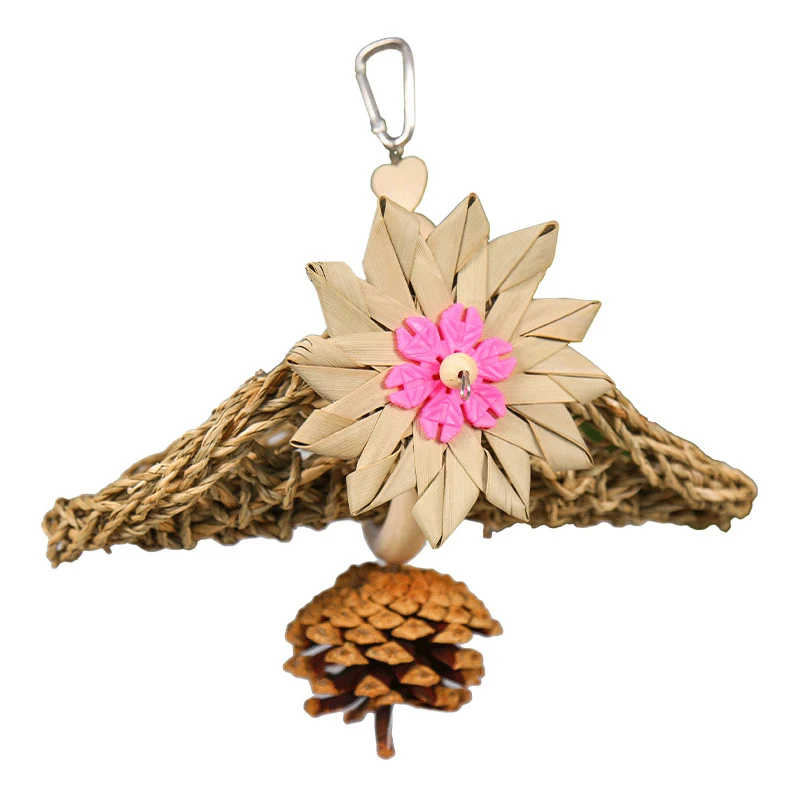 Chewable Parrot Toy - Climbing And Chewing Sports Toy For Lovebirds And Budgies - Fun Activity And Tooth Training For Birds