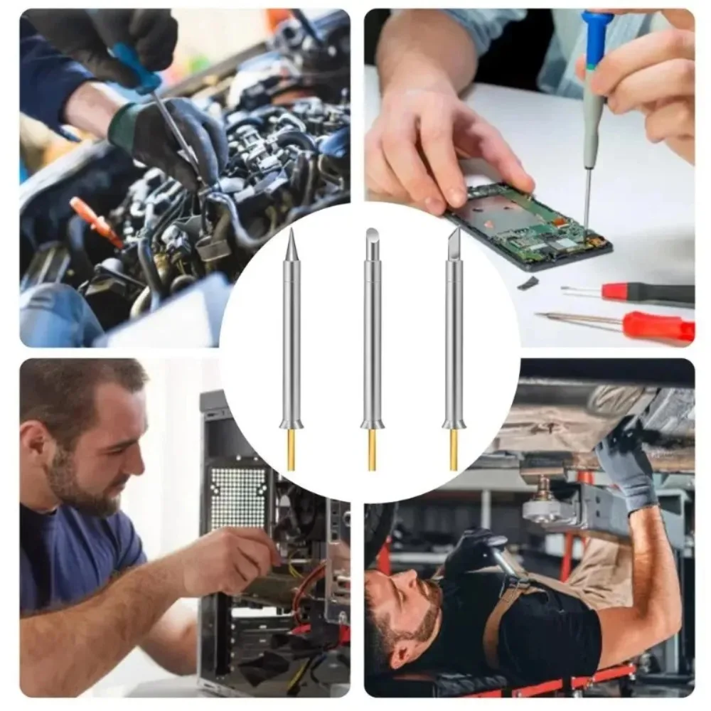 Bezprzewodowa lutownica z odłączanymi końcówkami: przenośna, łatwa w utrzymaniu i idealna do precyzyjnego spawania.