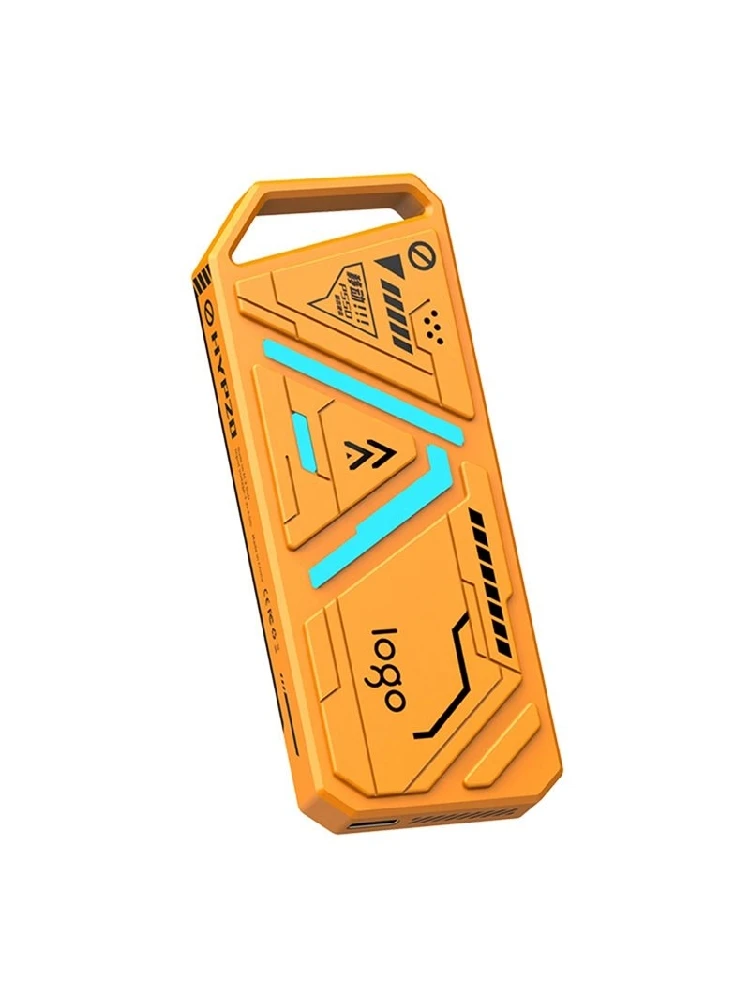 Obudowa na dysk SSD ABZZ-M2, przenośna, USB3.1 Type-C, RGB, M.2 NGFF/NVME, obudowa dysku twardego 10 Gbps do komputera — zdjęcie produktu 7
