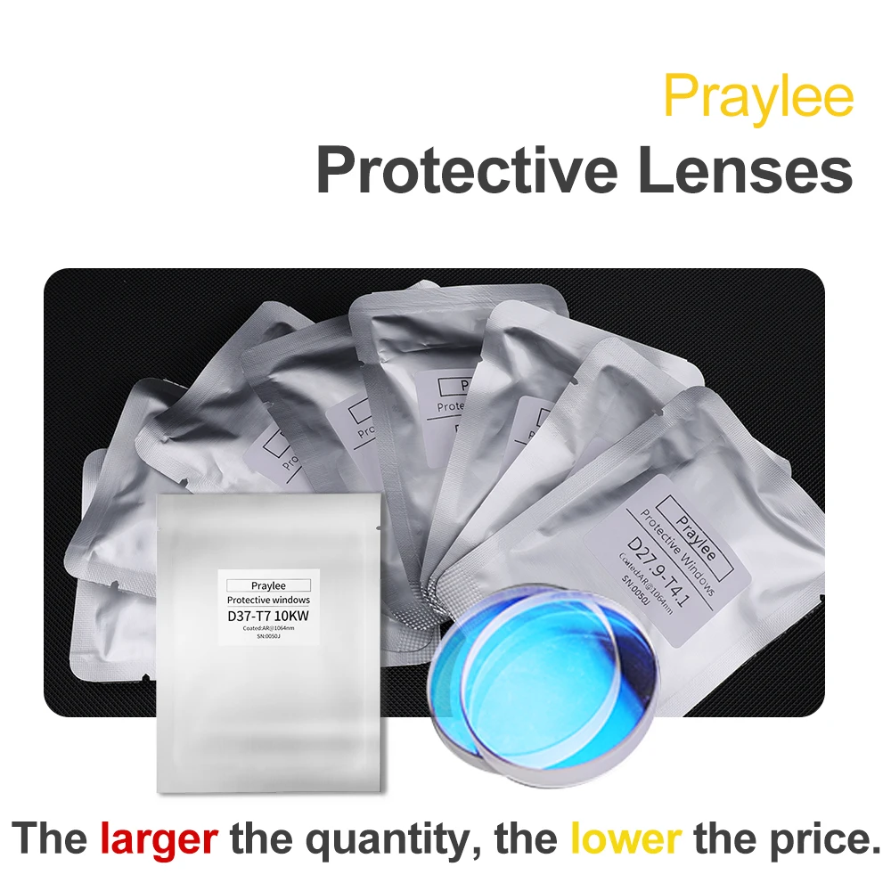 Axrayser Laser Protective Windows 18x2 20x4 27.9x4.1 Protection Lens Wholesale 100PCS/500PCS Wholesale For Laser Cutting Machine