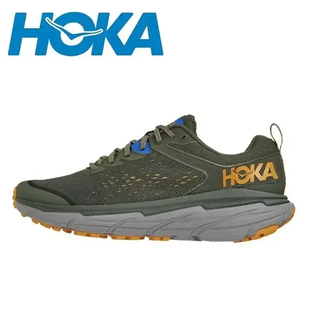 HOKA-Zapatillas de Trail Running para hombre, Challenger ATR 6, senderismo al aire libre, Trekking, antideslizantes, amortiguación duradera, zapatos de Maratón