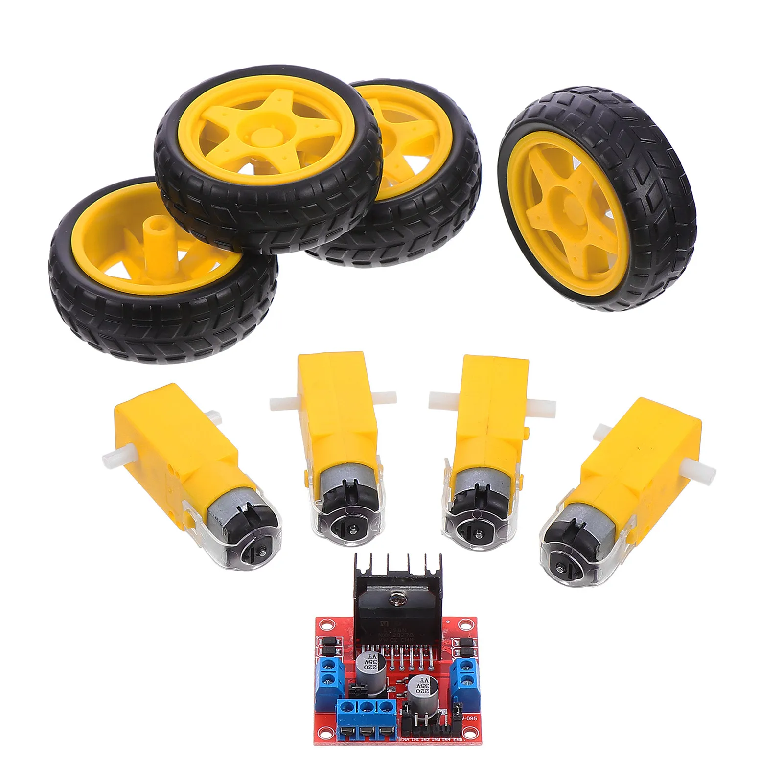 

Dual Hub Motors Drive Board Module Stepper Motor for Robot High Capacity Filter Capacitor Speed Control for Intelligent
