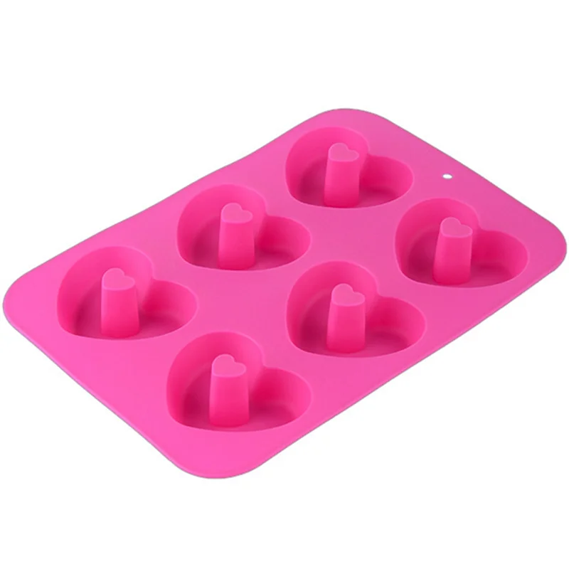 

Silicone Donut Pan, Just Pop-Out, Non Stick Doughnuts Baking Pans for Donuts, Muffin, Cake Biscuit Bagels