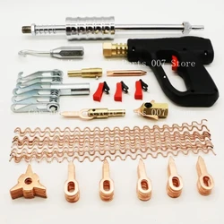 81Pcs/Set Spot Welder Dent Puller Kit  Welding Electrodes Spotter Straightenging Denats Remover Car Repairing Tools