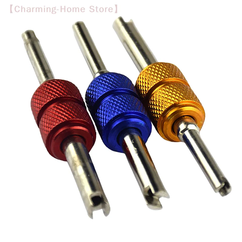 【M】Universal Reifen Ventilkern Vorbauten Entferner Schraubendreher Werkzeug Dual Use Auto Zubehör