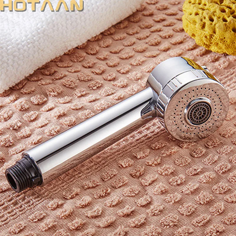 

. Chrome Finish Replacement Kitchen Faucet Spray Head ABS Material high quality kitchen faucet accessories