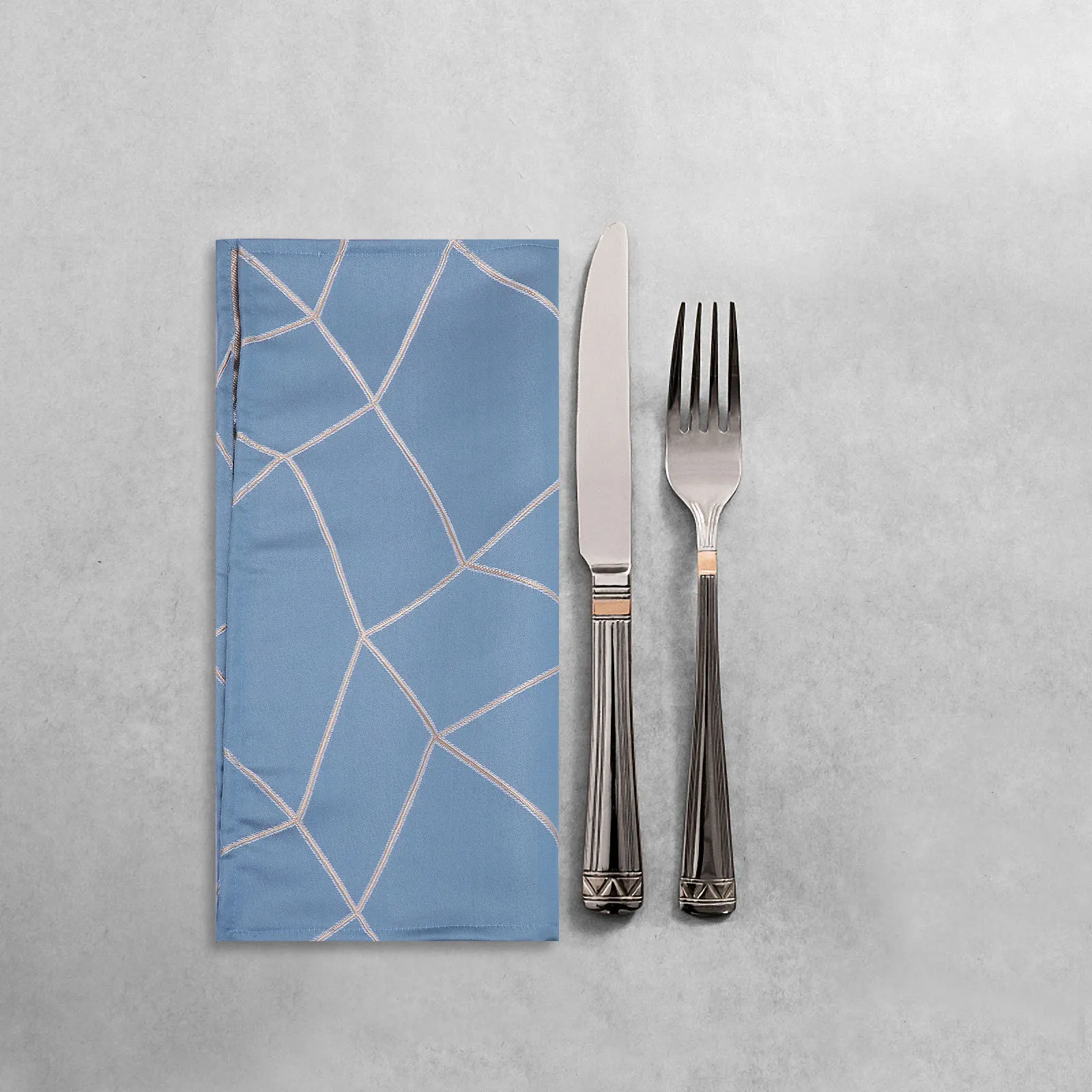 

Printed Napkin Cloth European Style High-End Dinner Table Decor for Party Wedding Restaurant Home Use Thickened Polyester Fabric