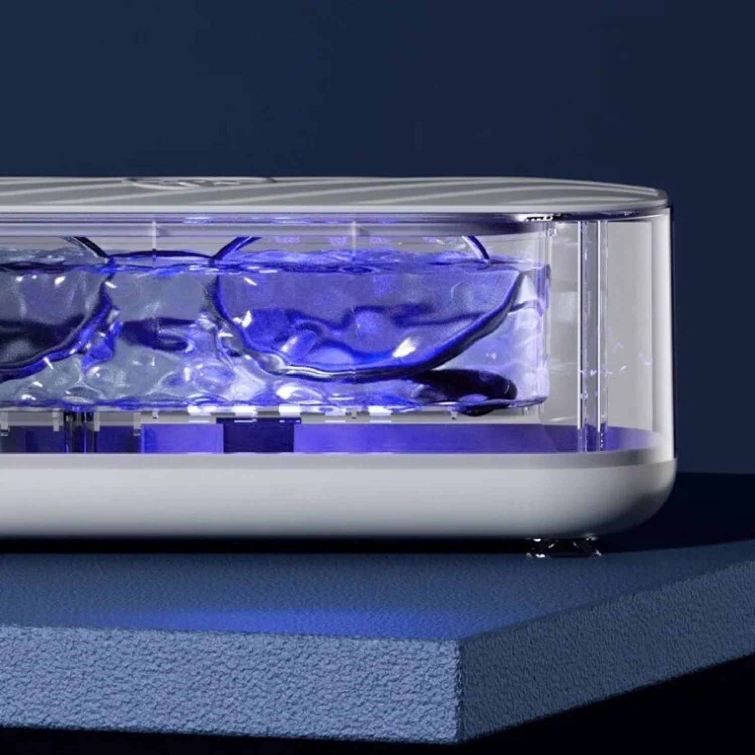 Multi-Functional Cleaning Machine Glasses Jewelry Makeup Brush Cleaner Portable Mini  Cleaning Box