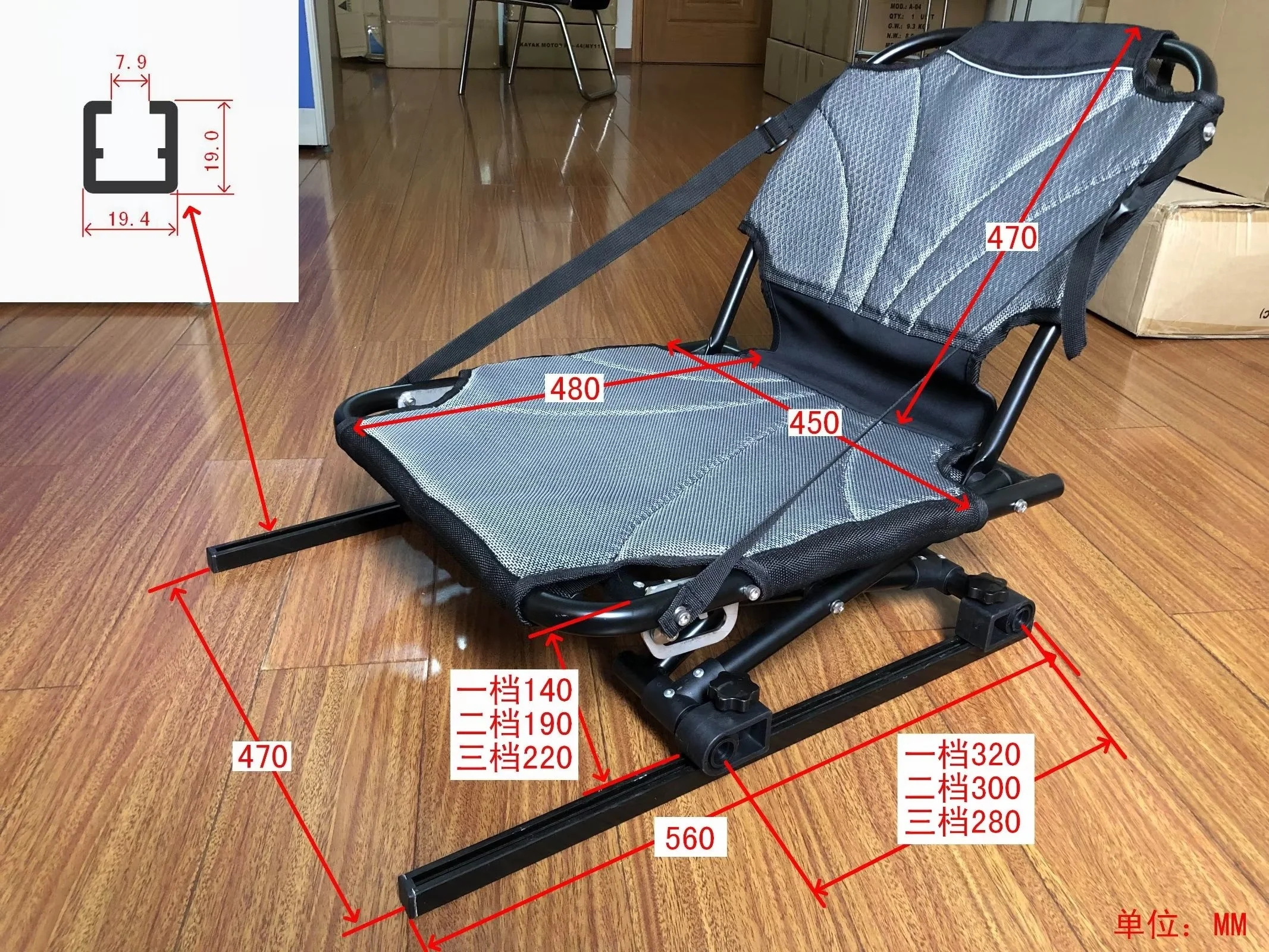 360 Swivel Premium Fishing Boat Seat Adjustable Backrest Bass Raider Compatible-Black for Surfing