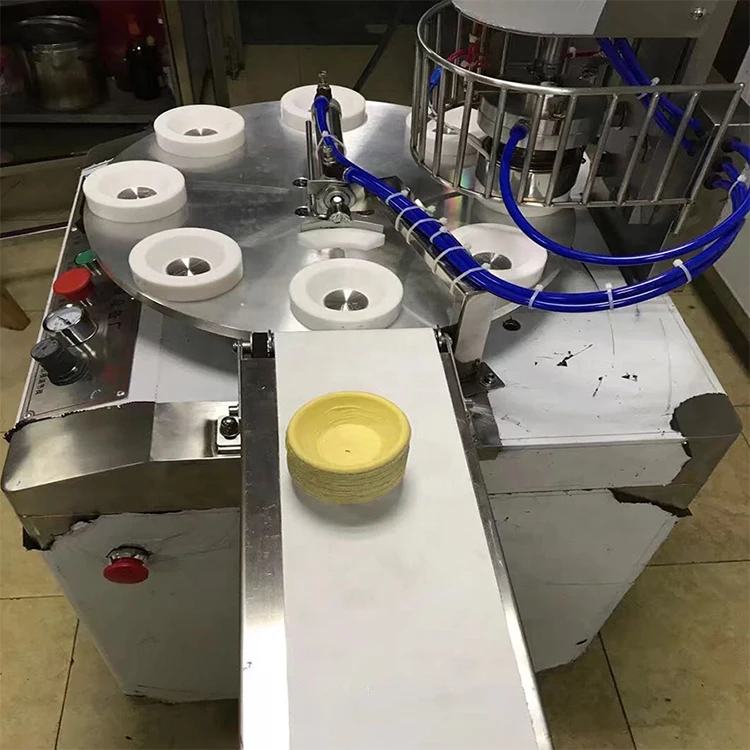 Automatic Tartlet Pie Portuguese Egg Tart Mold Shell Pressing Making Machine