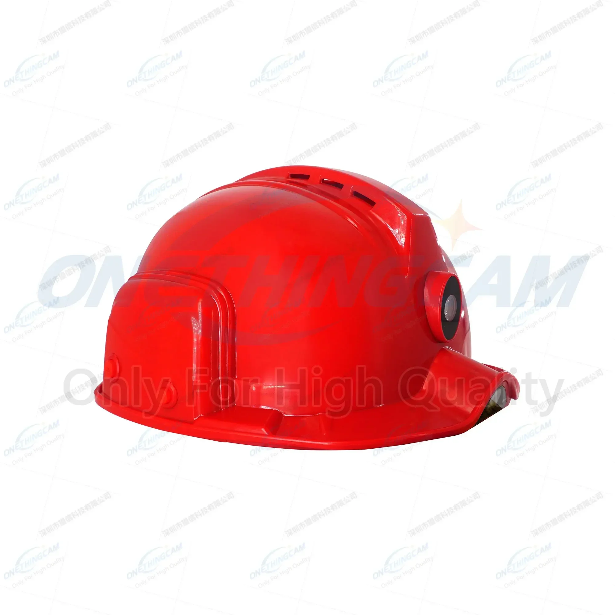 2025ONETHINGCAM モデル ヘルメット カメラ TM68 4G ネットワーク GPS、BT、WIFI は、地下鉄、建設、鉱山での 4G ライブ ストリーミングを実現します