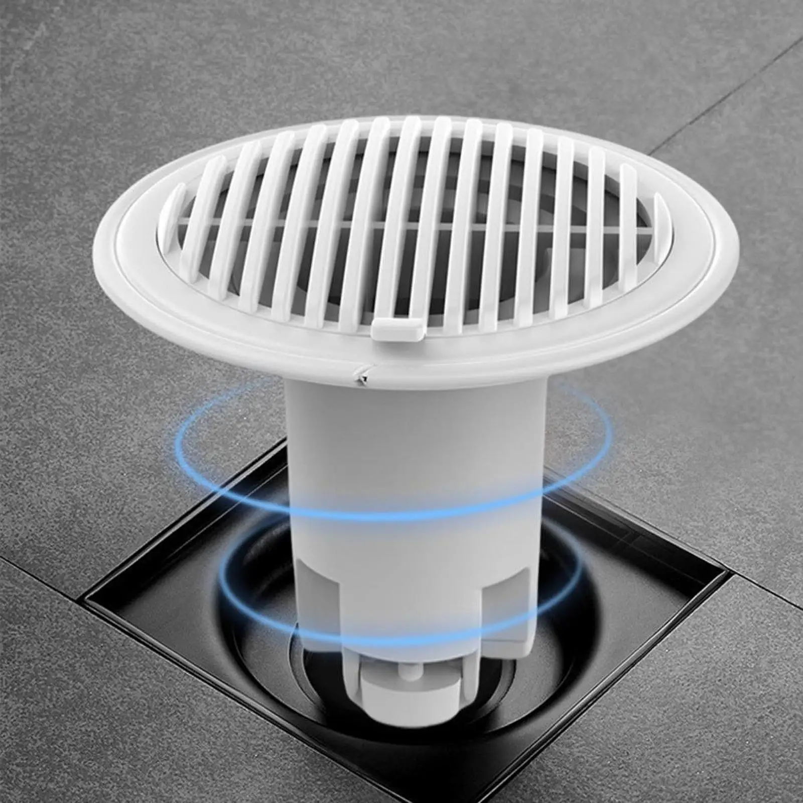 2-6pack Odorproof Floor Drain Odor Resistant Insert for Household Washroom