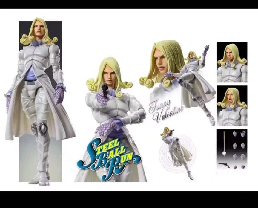 2025 Japanese original anime figure Funny Valentine movable action figure collectible model toys for boys