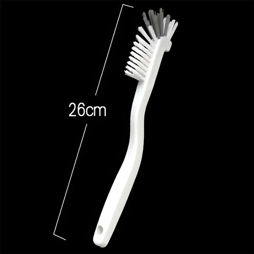 Kitchen Cleaning Brush Bathroom Cleaning Accessories Portable Brush Corner Brush 1Pcs Bending Handle Scrubber Curved Brushes Hot