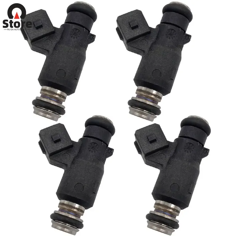 4個 25335288   燃料インジェクター車の燃料インジェクター自動車部品水銀 40HP-60HP 船外機 2002-2006
