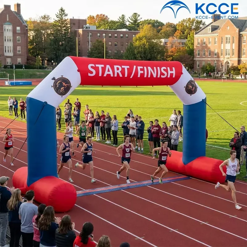 Custom Print Inflatable Race Arch Start Finish Line Blow up Arch Outdoor Inflatable Archway for School Sporting Racing