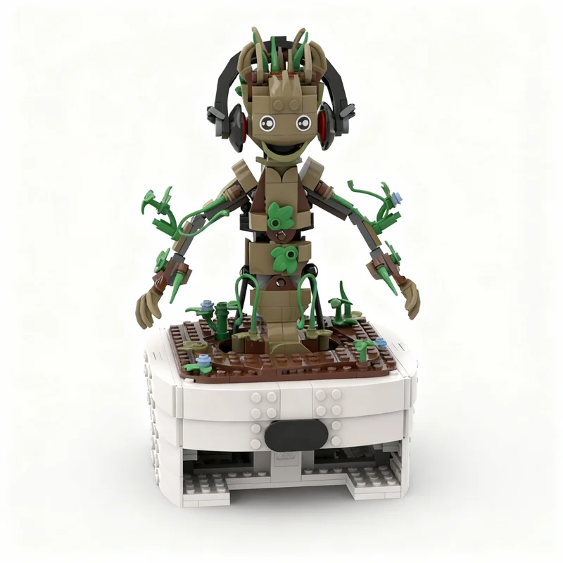 661pcs-moc-super-heroes-marvelal-guardians-of-the-galaxy-motion-activated-dancing-groot-model-building-blocks-art-display-idea