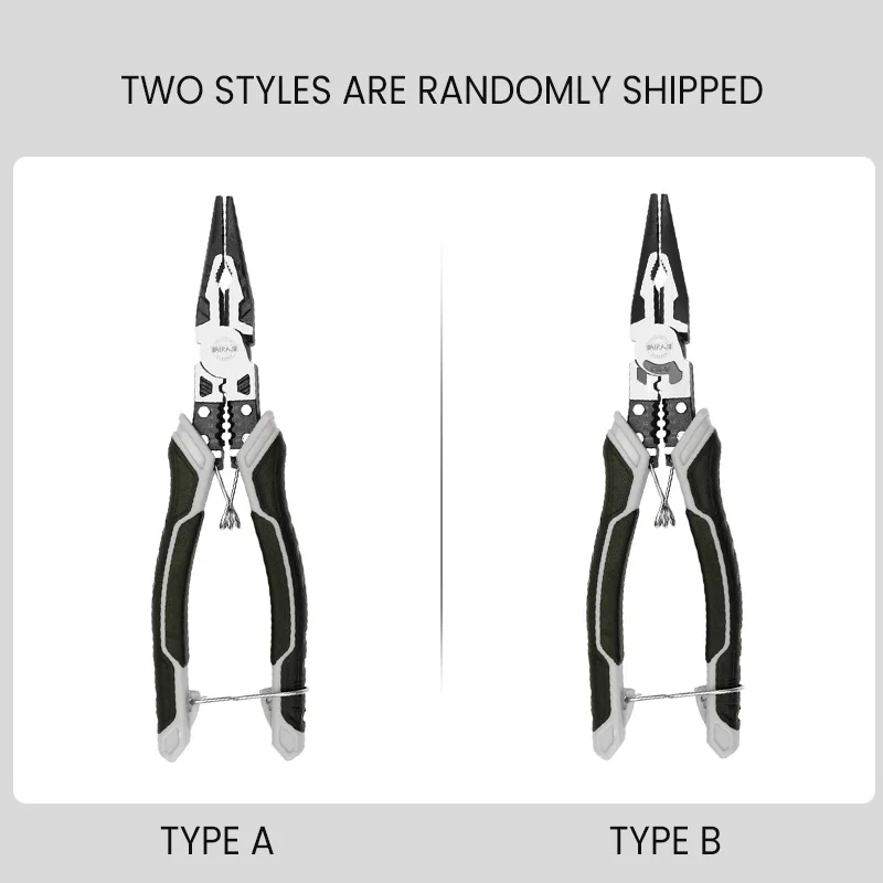 AIRAJ Multifunctional Universal Diagonal Pliers Hardware Wire Cutters Professional Electrician Anti Slip Durable Repair Tools